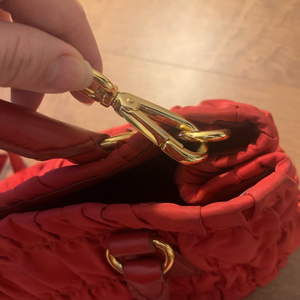 Prada Red Gauffre - Picture 8 of 12
